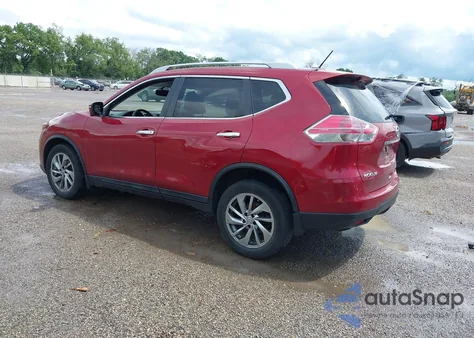 2015 Nissan Rogue Sl z USA, uszkodzony, nr VIN 5N1AT2MV2FC778347